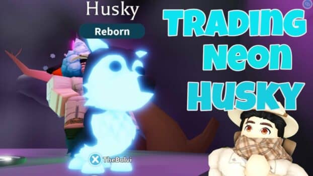 What Is A Neon Husky Worth In Adopt Me