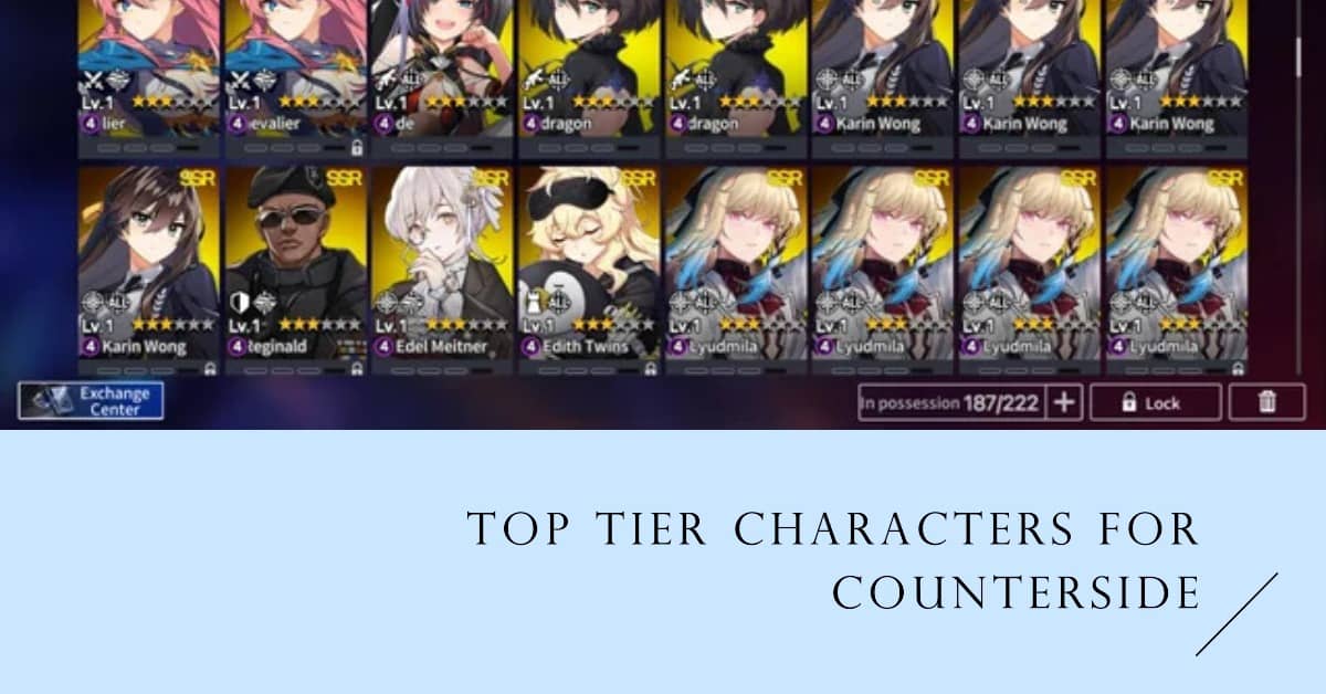 CounterSide Tier List: Best Characters You Need