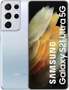 Samsung Galaxy S21 Ultra 5G SM G998BDS 256GB 12GB RAM International Version Phantom Silver