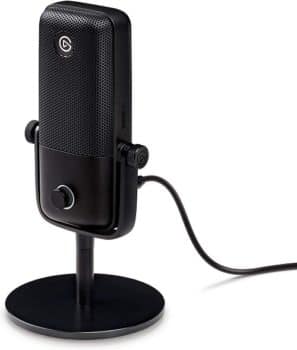 Best Microphone 2021 Elgato Wave:1 Premium USB Condenser Microphone and Digital Mixing Solution For Streaming And Podcasting