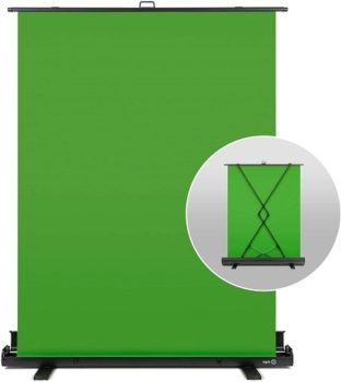 Wall Panels Elgato - Collapsible Chroma Green Screen Key Panel For Background Removal