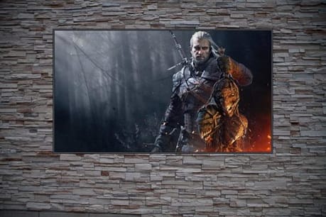 Best Custom Frame Art For The Witcher Fans Geralt The Head Collector Frame Poster