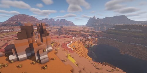 Best Minecraft Seeds 2022 expansive badlands