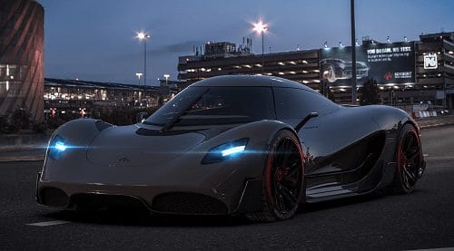 lightweight Hypercar That's So Fast