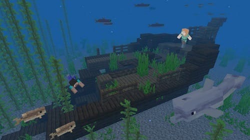 Minecraft For Beginners perilous underwater exploration