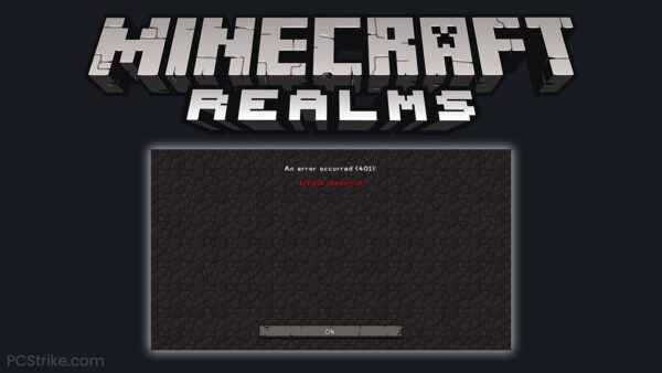 Minecraft Realms Error 504
